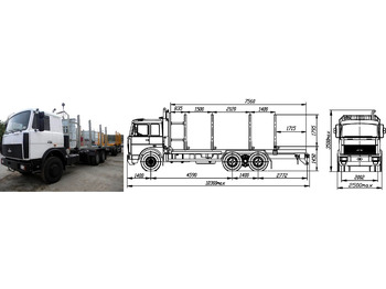 Лесовоз МАЗ