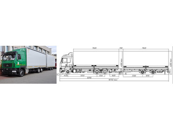 Тентованный грузовик МАЗ