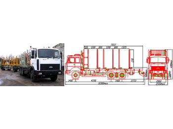 Лесовоз МАЗ