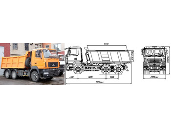 Самосвал МАЗ