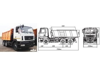 Самосвал МАЗ