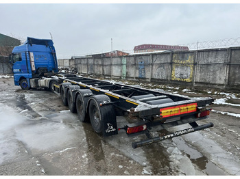 Полуприцеп-контейнеровоз/ Сменный кузов ТОНАР