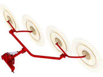 Сеноворошилка Грабли валковые навесные ГВН-3 и ГВН-4: фото 3