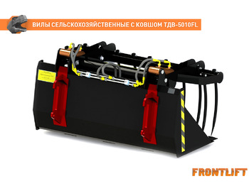 Ковш для Сельскохозяйственной техники Вилы сельскохозяйственные с ковшом ТДВ-5010EURO: фото 4
