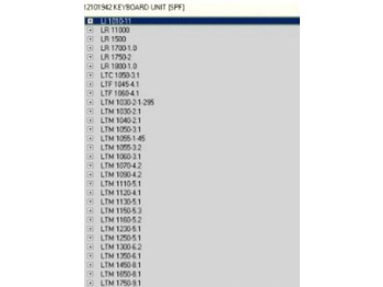 Новый Блок управления LIEBHERR Клавиатура (панель управления) Liebherr 12101942: фото 3