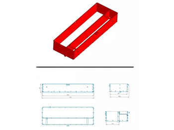 Запчасти для Сеялок Комплект увеличения бункера СКП 2.1 КТ №90 (красный): фото 5