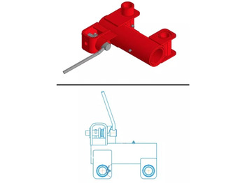 Запчасти для Сеялок Обойма в сборе с фиксатором СКП-2.1 КТ №35 (полимер) (красная): фото 3