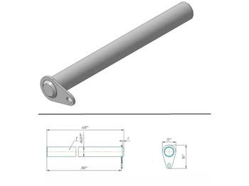 Запчасти для Сеялок Палец СКП 01.00.200 (оц): фото 2 Запчасти для Сеялок Палец СКП 01.00.200 (оц): фото 2