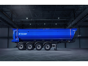 Самосвальный полуприцеп Облегченный полуприцеп-зерновоз Тонар-9595 с задней разгрузкой: фото 3