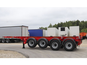 Полуприцеп-контейнеровоз/ Сменный кузов Полуприцеп-контейнеровоз Тонар К4-20/30: фото 2 Полуприцеп-контейнеровоз/ Сменный кузов Полуприцеп-контейнеровоз Тонар К4-20/30: фото 2