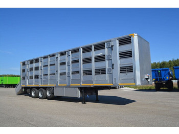 Полуприцеп для перевозки животных Полуприцеп-скотовоз Тонар-9827 с подъемными полами: фото 5 Полуприцеп для перевозки животных Полуприцеп-скотовоз Тонар-9827 с подъемными полами: фото 5