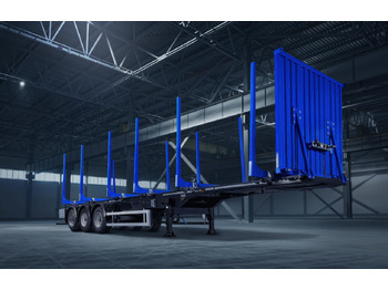 Полуприцеп лесовоз, сортиментовоз ТОНАР