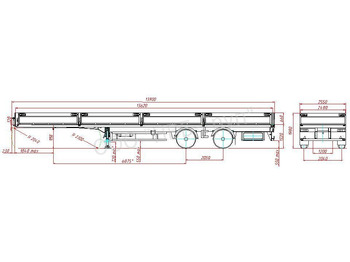Бортовой полуприцеп/ Платформа МАЗ-931010-2011: фото 2 Бортовой полуприцеп/ Платформа МАЗ-931010-2011: фото 2