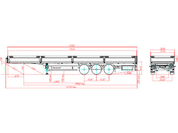 Бортовой полуприцеп/ Платформа МАЗ-975800-2012: фото 4 Бортовой полуприцеп/ Платформа МАЗ-975800-2012: фото 4