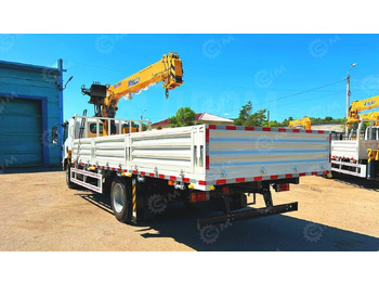 Новый Бортовой грузовик/ Платформа, Автоманипулятор Isuzu Elf: фото 5