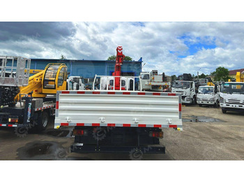 Новый Бортовой грузовик/ Платформа, Автоманипулятор Isuzu Elf: фото 5