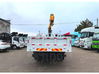 Новый Бортовой грузовик/ Платформа, Автоманипулятор Isuzu Elf: фото 5