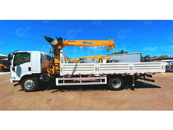 Новый Бортовой грузовик/ Платформа, Автоманипулятор Isuzu Elf: фото 4