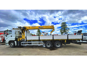 Новый Бортовой грузовик/ Платформа, Автоманипулятор Isuzu Giga: фото 4