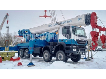 Автокран Автомобильный кран КС-65760-42 60 т на шасси AMT: фото 2 Автокран Автомобильный кран КС-65760-42 60 т на шасси AMT: фото 2