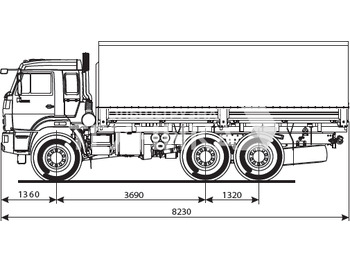 Бортовой грузовик/ Платформа Бортовой КАМАЗ 43118-76 (RR): фото 2 Бортовой грузовик/ Платформа Бортовой КАМАЗ 43118-76 (RR): фото 2
