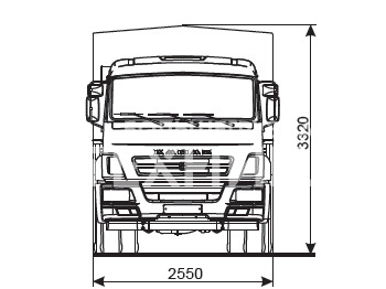 Бортовой грузовик/ Платформа Бортовой KAMAЗ 43253-6010-69 (G5): фото 3