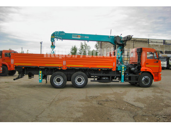 Бортовой грузовик/ Платформа, Автоманипулятор Бортовой КАМАЗ 65115 с КМУ HKTC HLC-8016L: фото 5