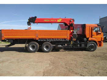 Бортовой грузовик/ Платформа, Автоманипулятор Бортовой КАМАЗ 65115 с КМУ Инман ИМ 150N: фото 2 Бортовой грузовик/ Платформа, Автоманипулятор Бортовой КАМАЗ 65115 с КМУ Инман ИМ 150N: фото 2