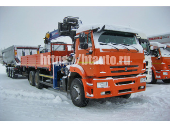 Новый Бортовой грузовик/ Платформа, Автоманипулятор Бортовой КАМАЗ 6520-48 с КМУ DongYang 1926: фото 4 Новый Бортовой грузовик/ Платформа, Автоманипулятор Бортовой КАМАЗ 6520-48 с КМУ DongYang 1926: фото 4