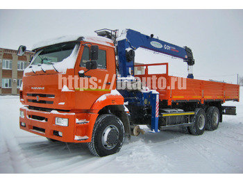 Бортовой грузовик/ Платформа КАМАЗ 6520