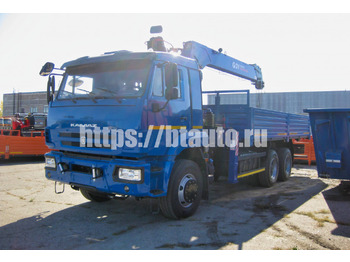 Бортовой грузовик/ Платформа КАМАЗ 6520
