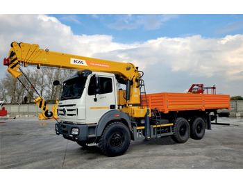 Бортовой грузовик/ Платформа, Автоманипулятор Бортовой автомобиль BEIBEN с КМУ КМ-206 Челябинец: фото 3