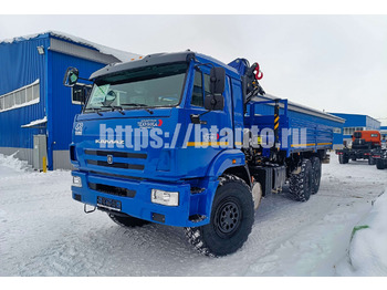 Бортовой грузовик/ Платформа, Автоманипулятор Бортовой автомобиль КАМАЗ 43118-76 с КМУ АНТ 14.7-2: фото 3