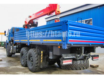 Бортовой грузовик/ Платформа, Автоманипулятор Бортовой автомобиль КАМАЗ 43118-76 с КМУ Kanglim 1256G-II: фото 3