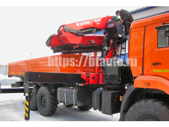 Бортовой грузовик/ Платформа, Автоманипулятор Бортовой автомобиль КАМАЗ-43118 с КМУ Sunhunk K238-6: фото 5