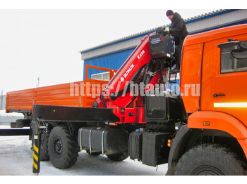 Бортовой грузовик/ Платформа, Автоманипулятор Бортовой автомобиль КАМАЗ-43118 с КМУ Sunhunk K238-6: фото 3