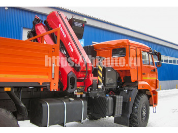 Бортовой грузовик/ Платформа, Автоманипулятор Бортовой автомобиль КАМАЗ-43118 с КМУ Sunhunk K238-6: фото 4