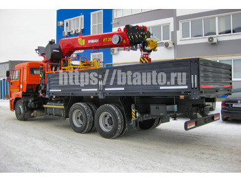 Бортовой грузовик/ Платформа, Автоманипулятор Бортовой автомобиль КАМАЗ-65115 с КМУ ИНМАН ИТ-200: фото 5