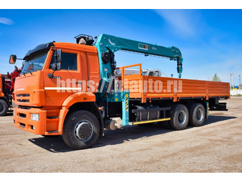 Бортовой грузовик/ Платформа КАМАЗ 6520