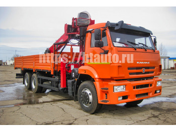 Бортовой грузовик/ Платформа КАМАЗ 6520