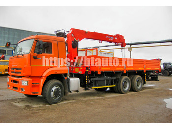 Бортовой грузовик/ Платформа КАМАЗ 6520