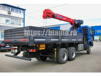 Бортовой грузовик/ Платформа, Автоманипулятор Бортовой автомобиль SHACMAN SX32586V384 с КМУ Kanglim KS 2056: фото 4