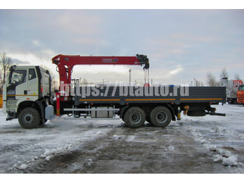 Бортовой грузовик/ Платформа, Автоманипулятор Бортовой автомобиль на базе шасси FAW 3250 (6х4) c КМУ HORYONG HRS 206: фото 2 Бортовой грузовик/ Платформа, Автоманипулятор Бортовой автомобиль на базе шасси FAW 3250 (6х4) c КМУ HORYONG HRS 206: фото 2