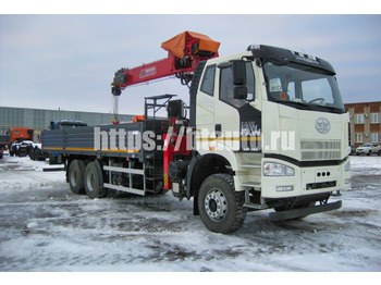 Бортовой грузовик/ Платформа, Автоманипулятор Бортовой автомобиль на базе шасси FAW 3250 (6х4) c КМУ HORYONG HRS 206: фото 3 Бортовой грузовик/ Платформа, Автоманипулятор Бортовой автомобиль на базе шасси FAW 3250 (6х4) c КМУ HORYONG HRS 206: фото 3