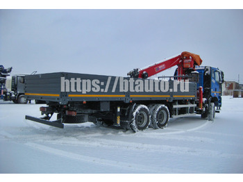 Бортовой грузовик/ Платформа, Автоманипулятор Бортовой автомобиль на базе шасси FAW 3250 (6х4) c КМУ HORYONG HRS 216: фото 5 Бортовой грузовик/ Платформа, Автоманипулятор Бортовой автомобиль на базе шасси FAW 3250 (6х4) c КМУ HORYONG HRS 216: фото 5