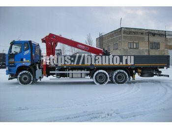 Бортовой грузовик/ Платформа, Автоманипулятор Бортовой автомобиль на базе шасси FAW 3250 (6х4) c КМУ HORYONG HRS 216: фото 3 Бортовой грузовик/ Платформа, Автоманипулятор Бортовой автомобиль на базе шасси FAW 3250 (6х4) c КМУ HORYONG HRS 216: фото 3