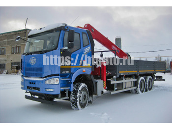 Бортовой грузовик/ Платформа, Автоманипулятор Бортовой автомобиль на базе шасси FAW 3250 (6х4) c КМУ HORYONG HRS 216: фото 4 Бортовой грузовик/ Платформа, Автоманипулятор Бортовой автомобиль на базе шасси FAW 3250 (6х4) c КМУ HORYONG HRS 216: фото 4