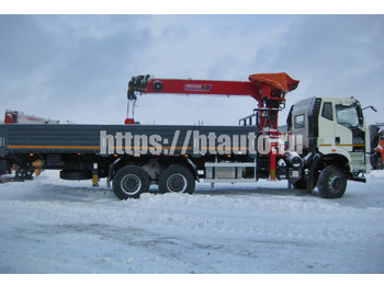 Бортовой грузовик/ Платформа, Автоманипулятор Бортовой автомобиль на базе шасси FAW 3250 (6х6) c КМУ HORYONG HRS 206: фото 4 Бортовой грузовик/ Платформа, Автоманипулятор Бортовой автомобиль на базе шасси FAW 3250 (6х6) c КМУ HORYONG HRS 206: фото 4