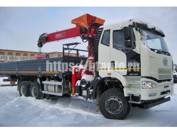 Бортовой грузовик/ Платформа, Автоманипулятор Бортовой автомобиль на базе шасси FAW 3250 (6х6) c КМУ HORYONG HRS 206: фото 3 Бортовой грузовик/ Платформа, Автоманипулятор Бортовой автомобиль на базе шасси FAW 3250 (6х6) c КМУ HORYONG HRS 206: фото 3