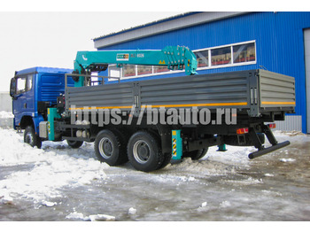 Бортовой грузовик/ Платформа, Автоманипулятор Бортовой автомобиль на шасси SHACMAN SX32586V384 с КМУ HKTC-8026S: фото 3